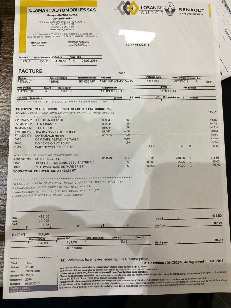 RENAULT Clio Authentique Phase 2 1.2 i 16V eco2 75 cv