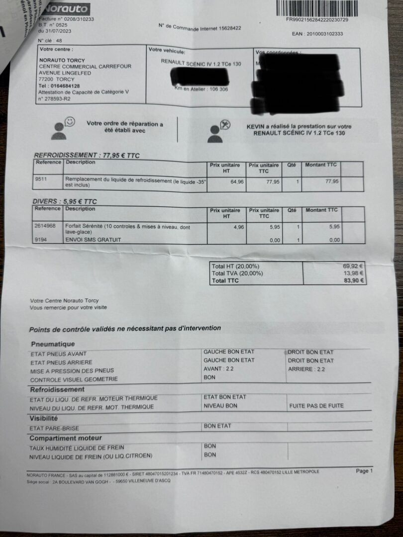 RENAULT Scénic IV EDITION ONE 1.2 Tce 16V 131 cv