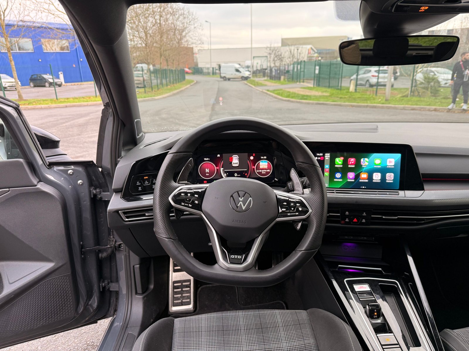 VOLKSWAGEN Golf VIII GTD 2.0 TDi 16V DSG7 200 cv Boîte auto