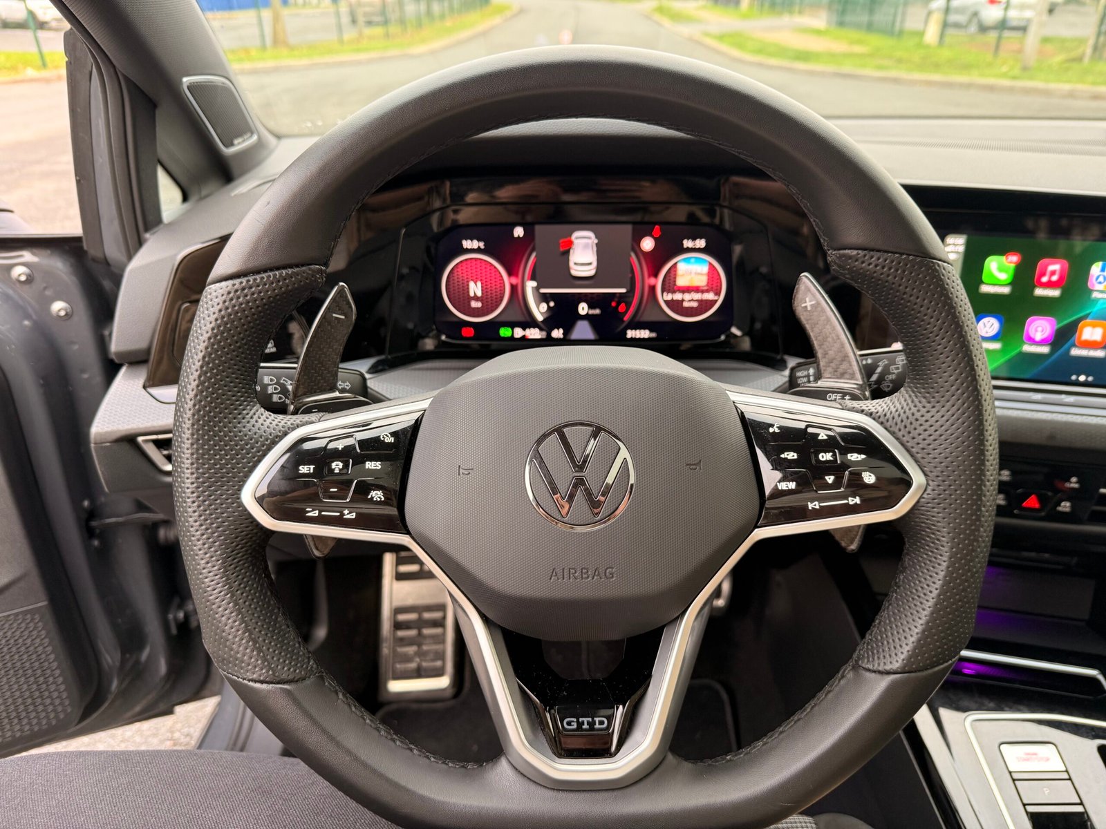 VOLKSWAGEN Golf VIII GTD 2.0 TDi 16V DSG7 200 cv Boîte auto