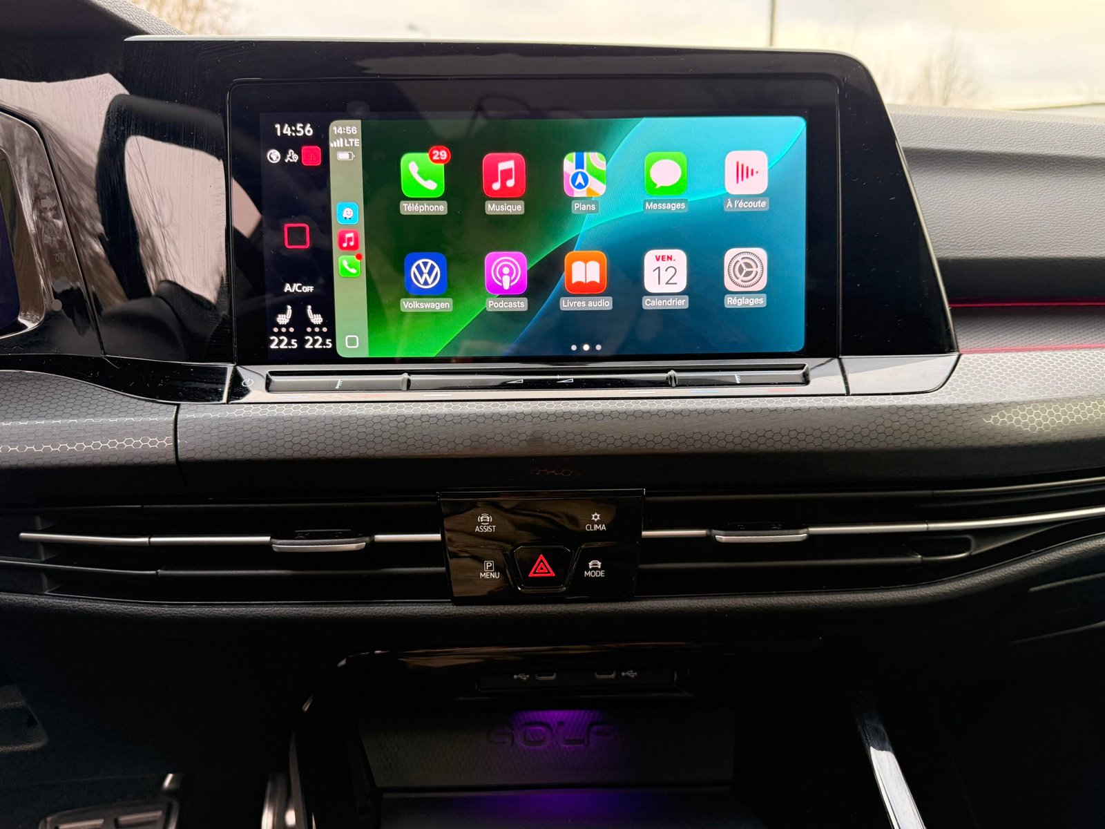 VOLKSWAGEN Golf VIII GTD 2.0 TDi 16V DSG7 200 cv Boîte auto