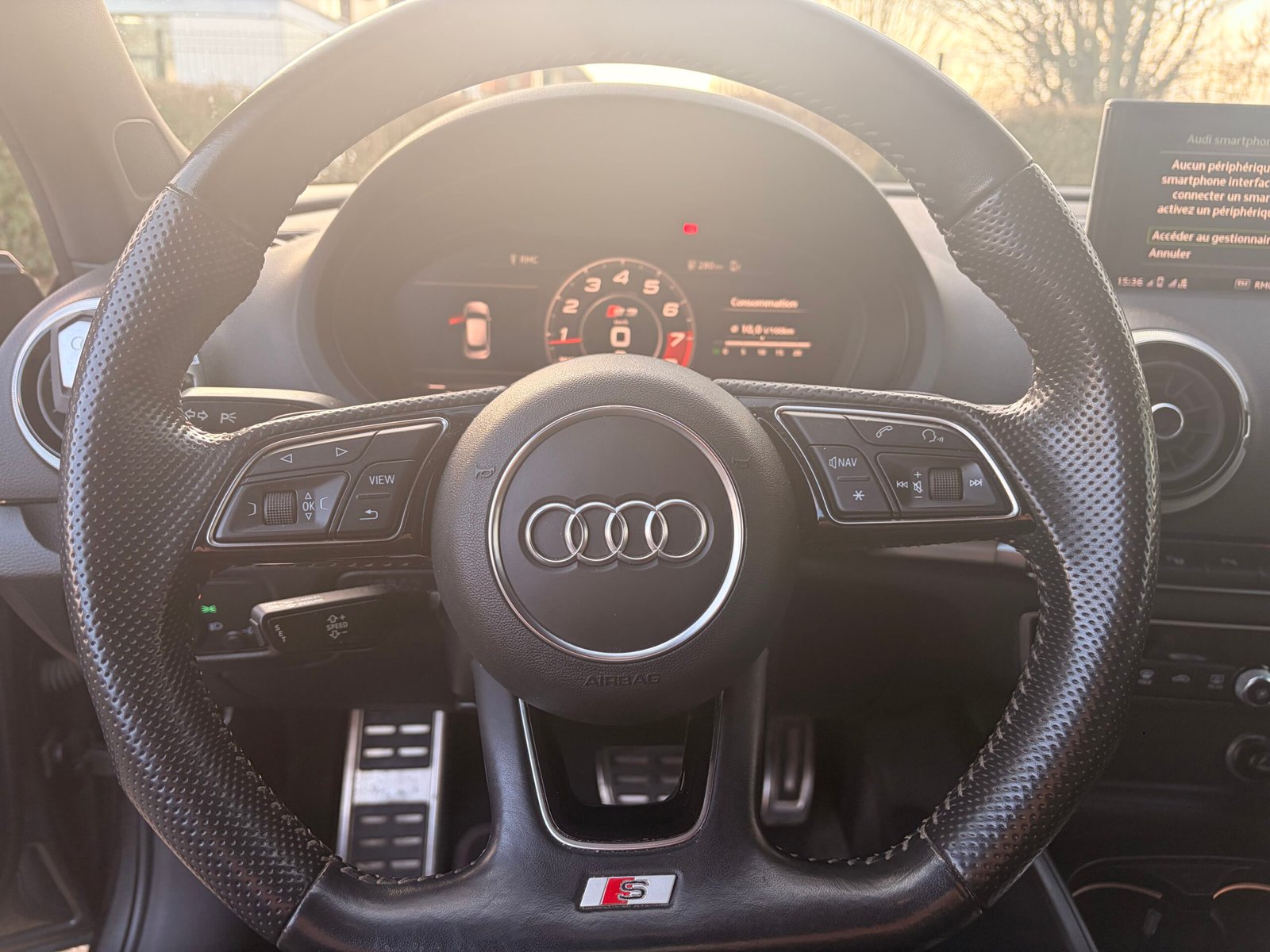 AUDI S3 Phase 2 S-line Sportback 8V2 2.0 TFSi S-Tronic7 310 cv Boîte auto Quattro