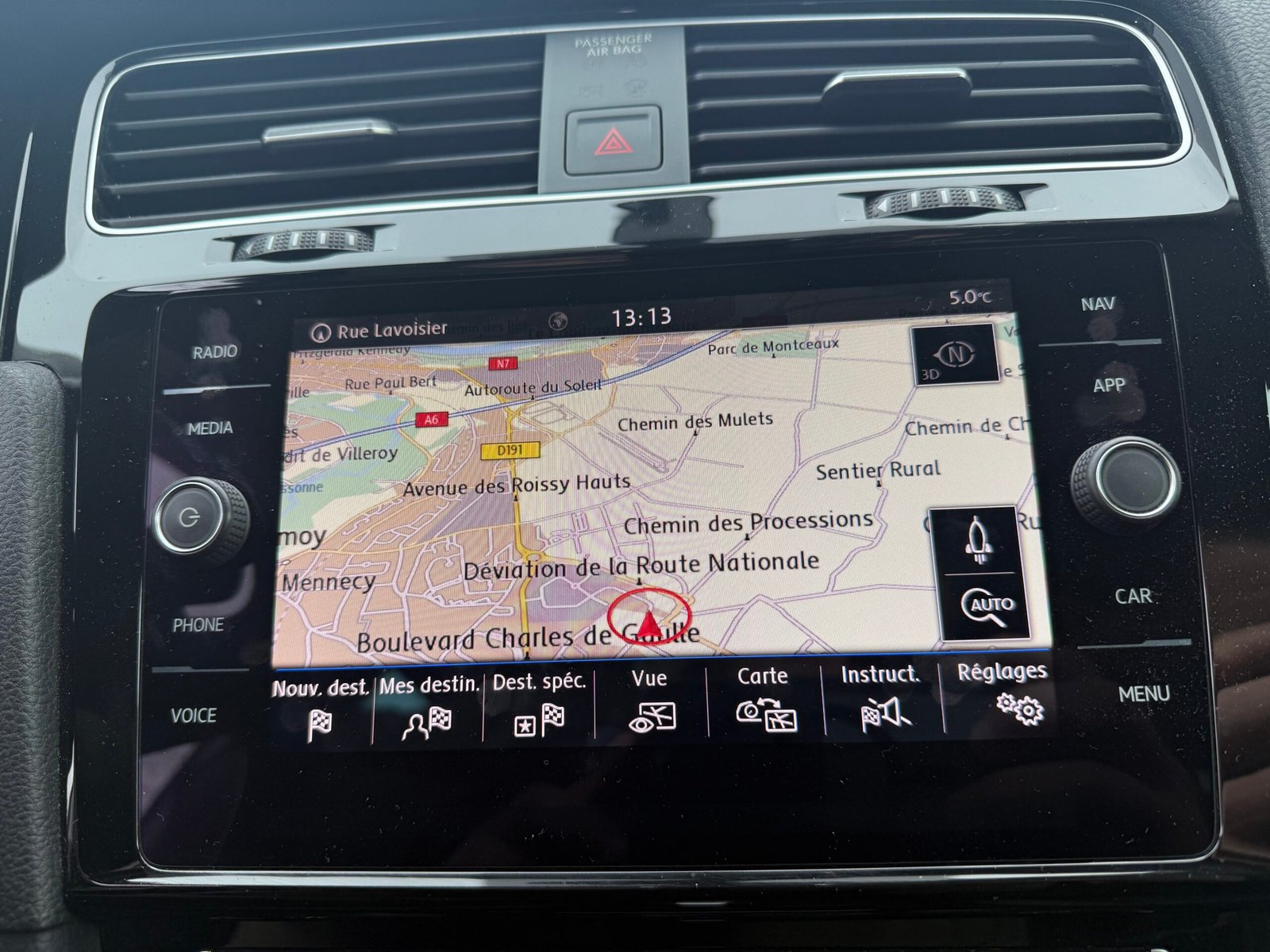 Volkswagen Golf (VII)  Phase 2 1.5 TSI Blue Motion DSG7 150 cv finition « Carat » 1ère main