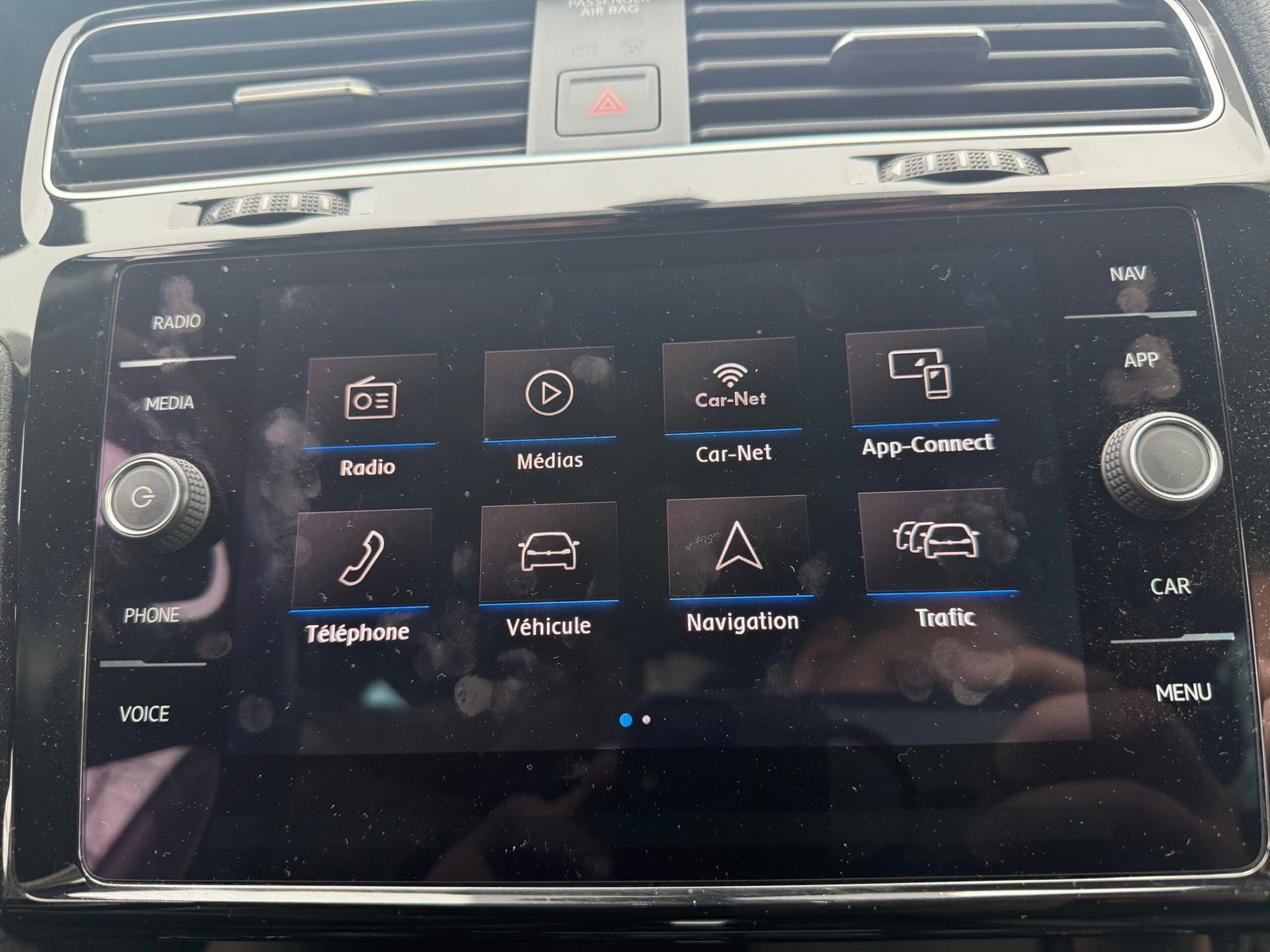 Volkswagen Golf (VII)  Phase 2 1.5 TSI Blue Motion DSG7 150 cv finition « Carat » 1ère main