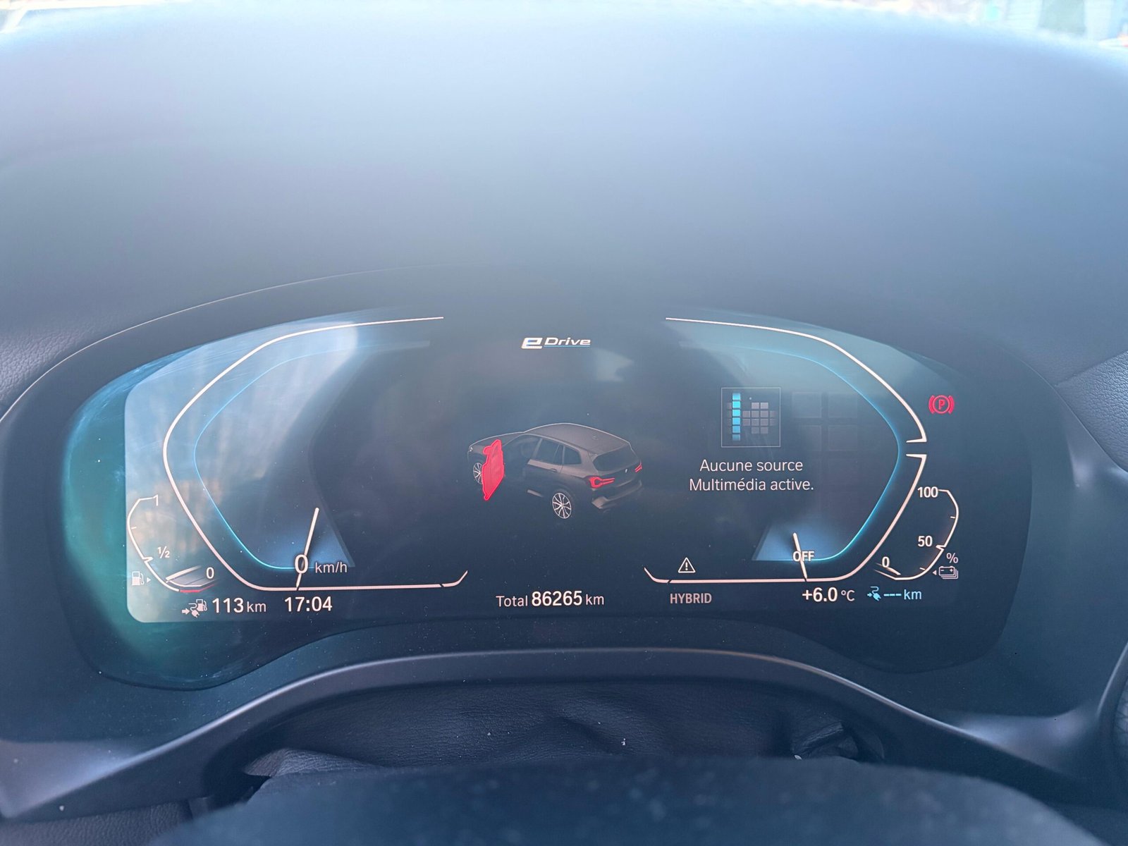 BMW X3 M Sport (G01) LCI 30e xDrive 2.0 i 16V 292 Plug in Hybrid Steptronic8 184 cv Boîte auto