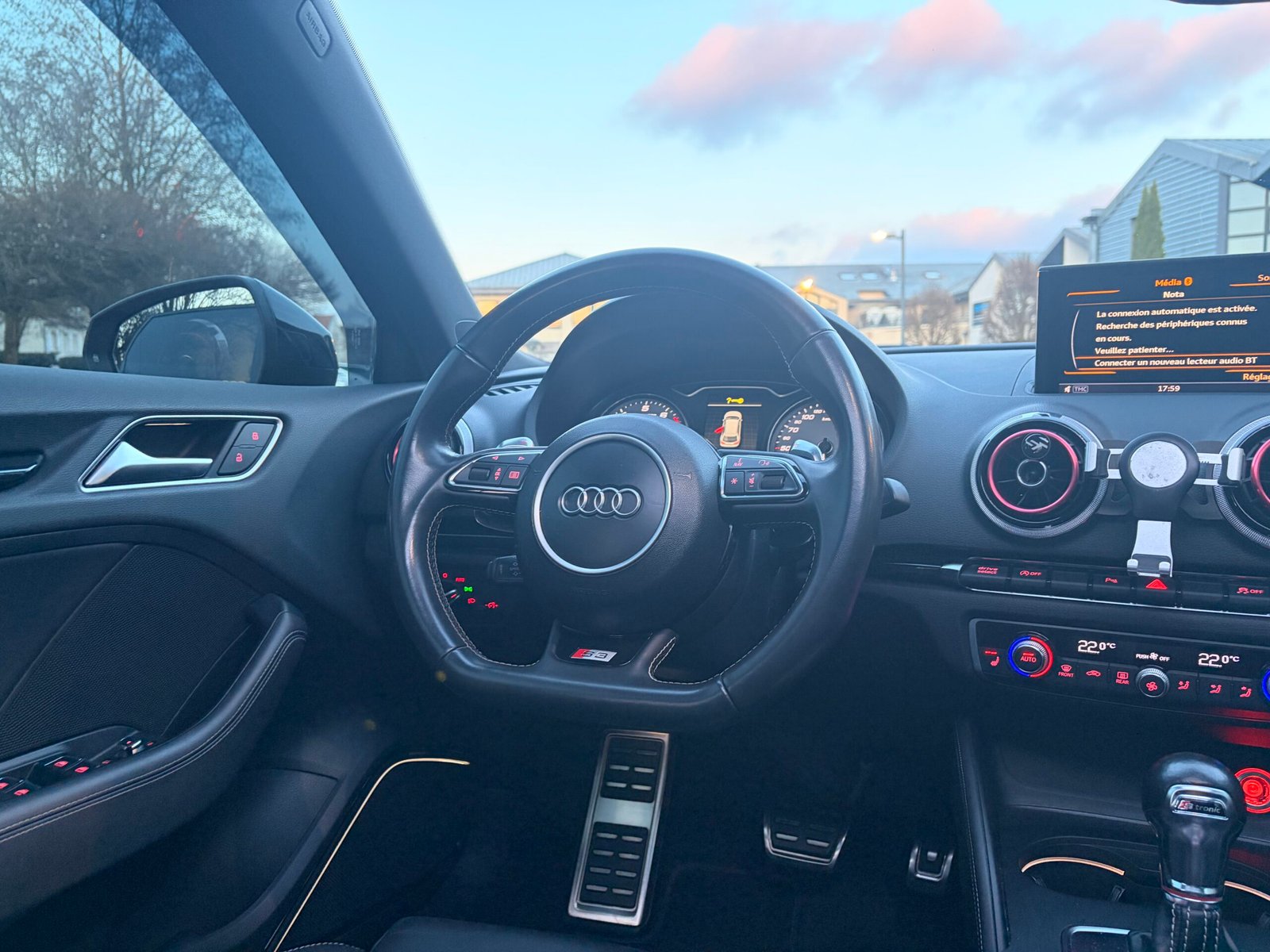 AUDI S3 Quattro Série 3 Sportback (8VA) 2.0 TFSi 16V S-Tronic6 300 cv Boîte auto