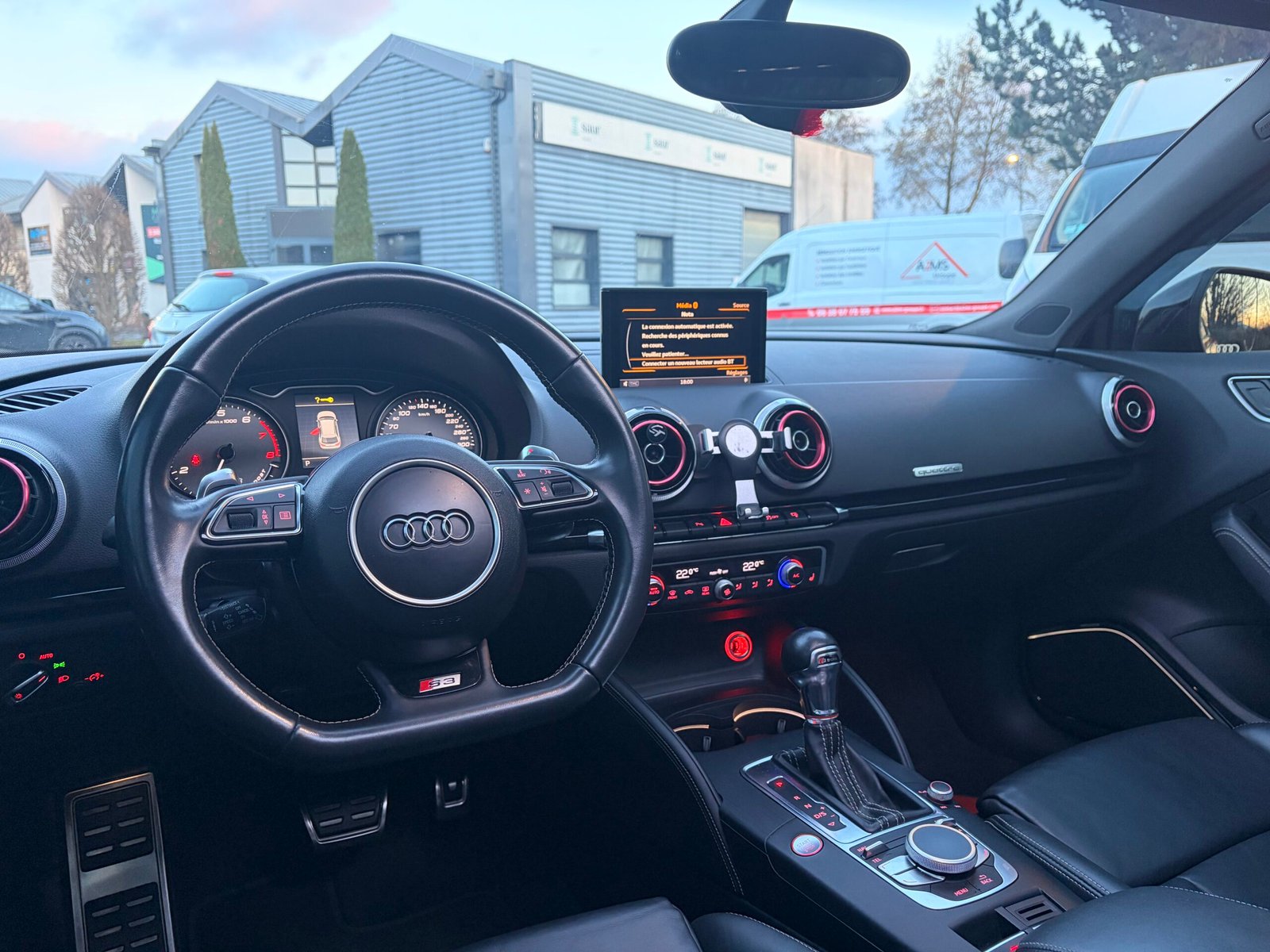 AUDI S3 Quattro Série 3 Sportback (8VA) 2.0 TFSi 16V S-Tronic6 300 cv Boîte auto