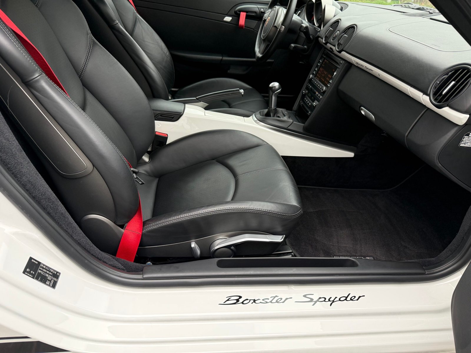 PORSCHE Boxster Type 987 II Spyder 3.4 i 320 Ch Cabriolet (boîte mécanique)