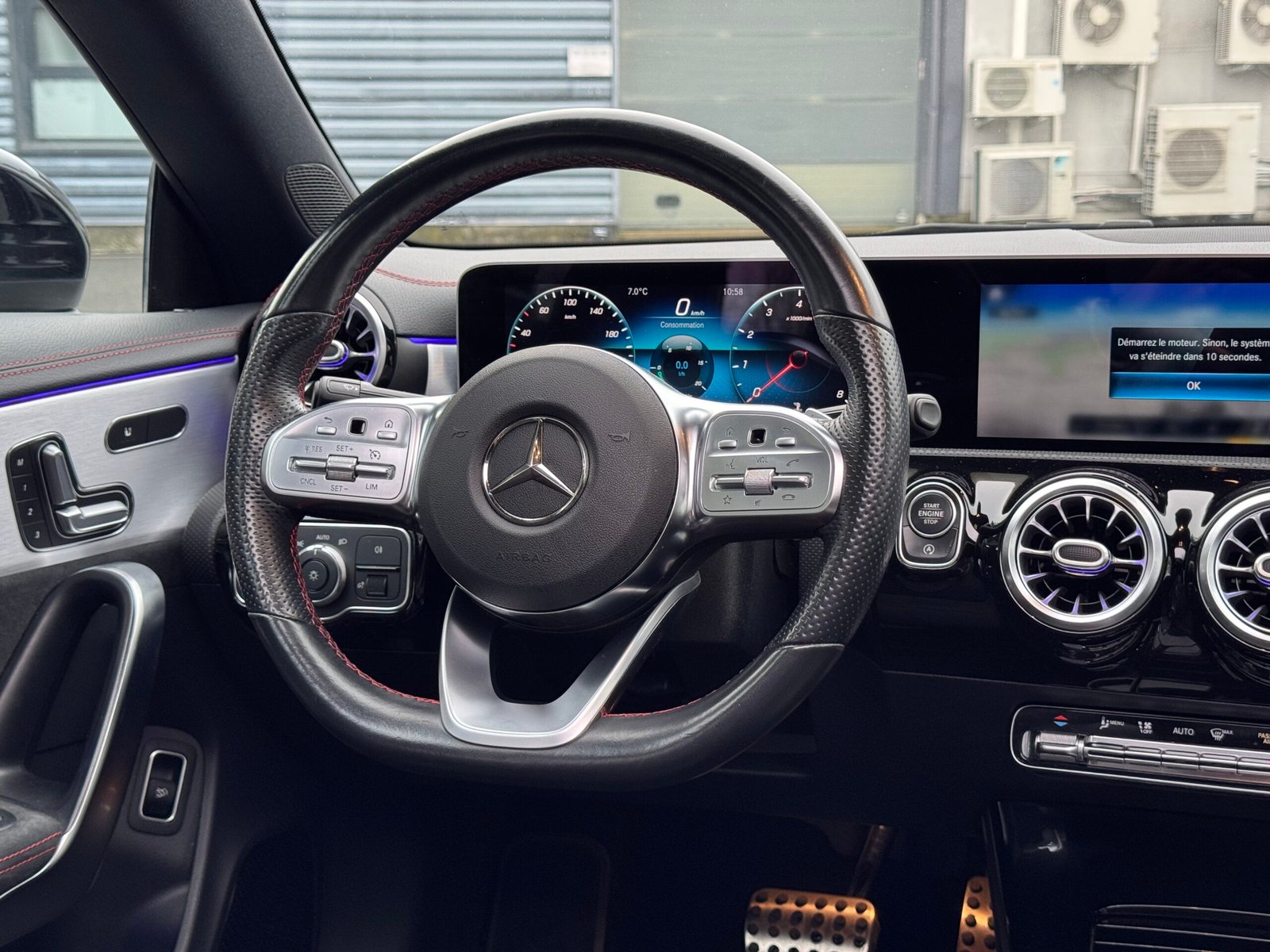 MERCEDES-BENZ Classe CLA II (118) Coupé 200 1.3 i 16V GPF 7G-DCT 163 cv Boîte auto Pack AMG