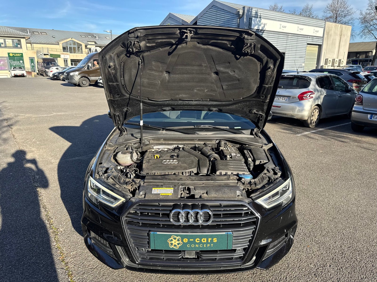 AUDI A3 Phase 2 Sportback 1.5 TFSI 16V S-Tronic7 S&S 150 cv Boîte auto / S-LINE / Toit-ouvrant / Virtual Cockpit