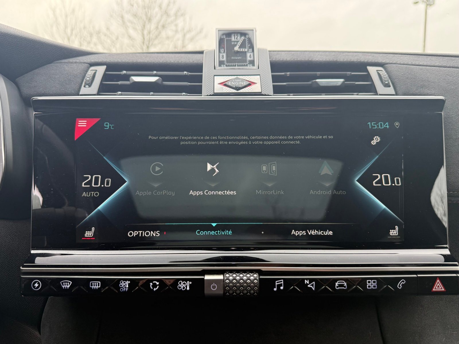 DS 7 Crossback E-tense 1.6 THP 300Ch Hybrid 4×4 « performance Line »