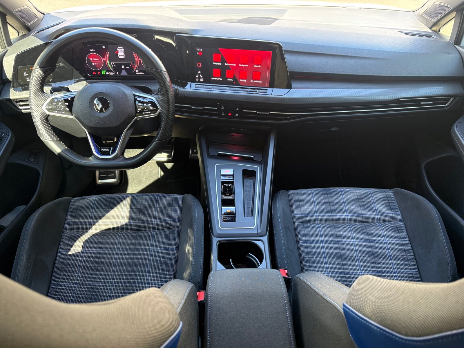 Golf 8 GTE 1.4 TSI 245 cv boîte auto