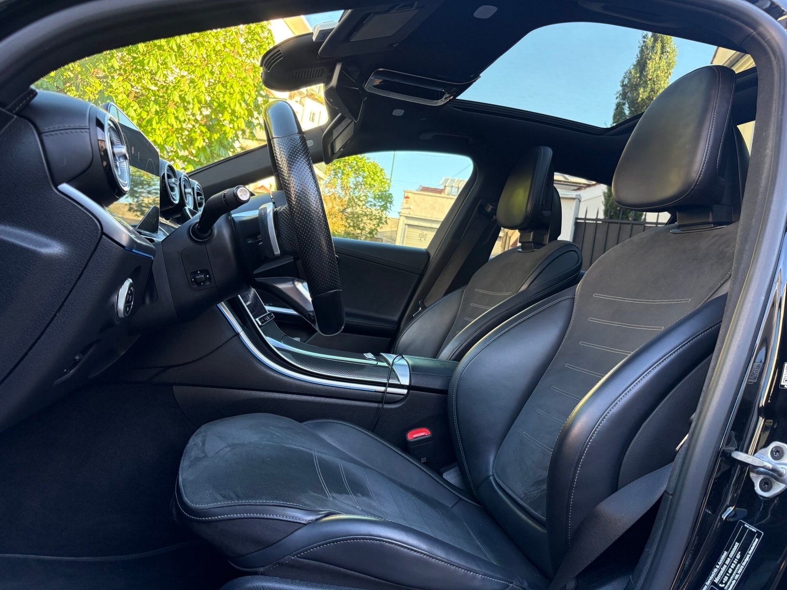 Mercedes Benz classe C AMG LINE 220 D  2.0 D EQ Boost  9G Tronic 200 cv boîte auto