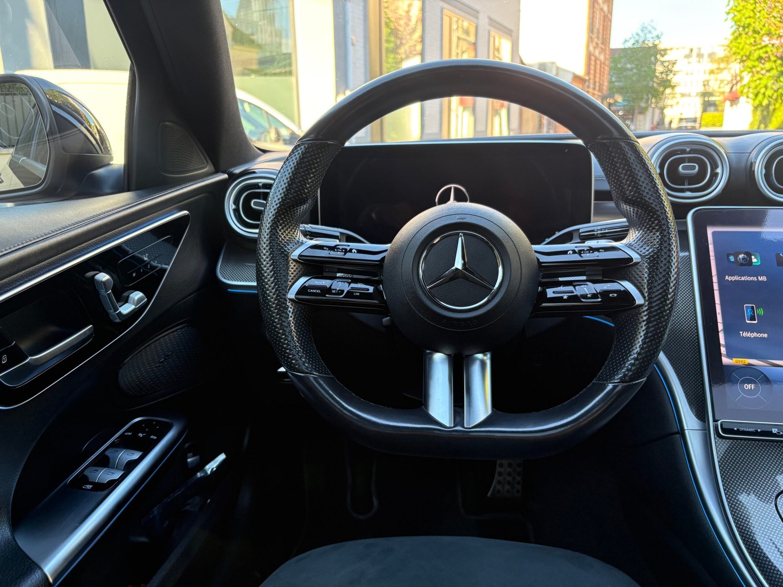 Mercedes Benz classe C AMG LINE 220 D  2.0 D EQ Boost  9G Tronic 200 cv boîte auto