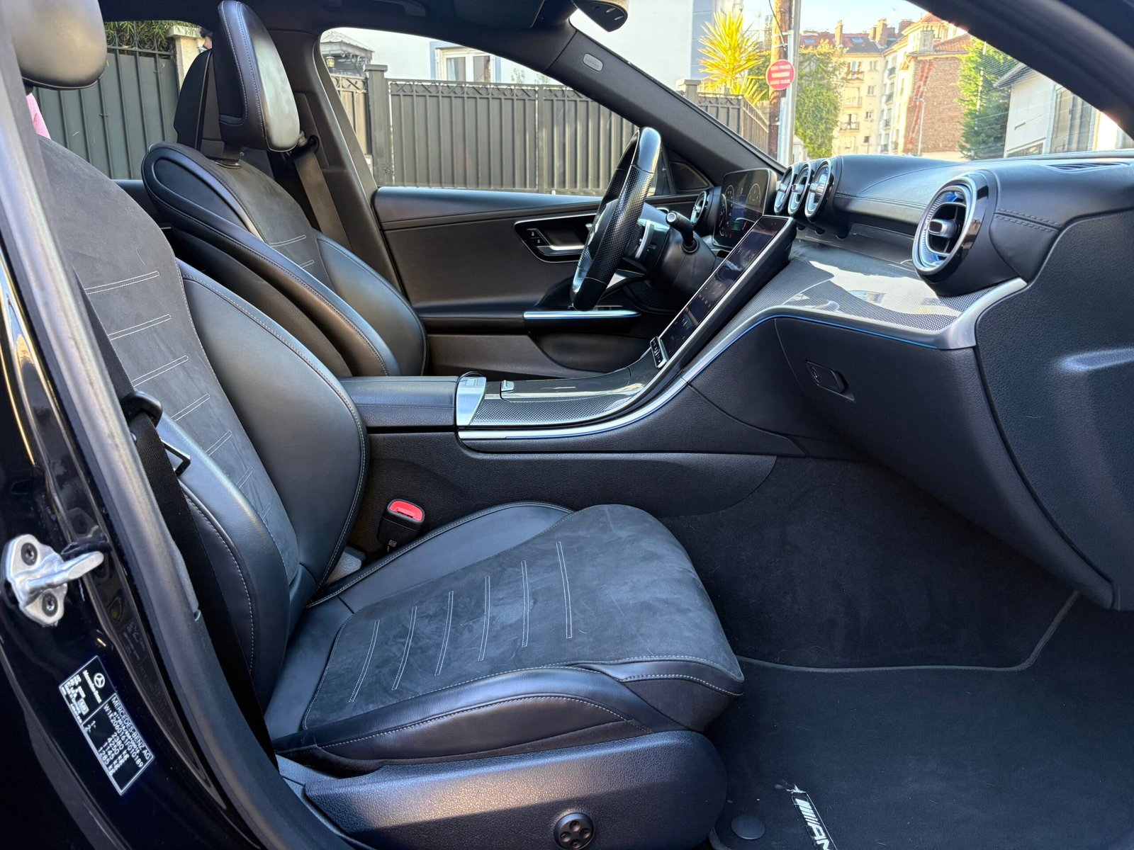 Mercedes Benz classe C AMG LINE 220 D  2.0 D EQ Boost  9G Tronic 200 cv boîte auto