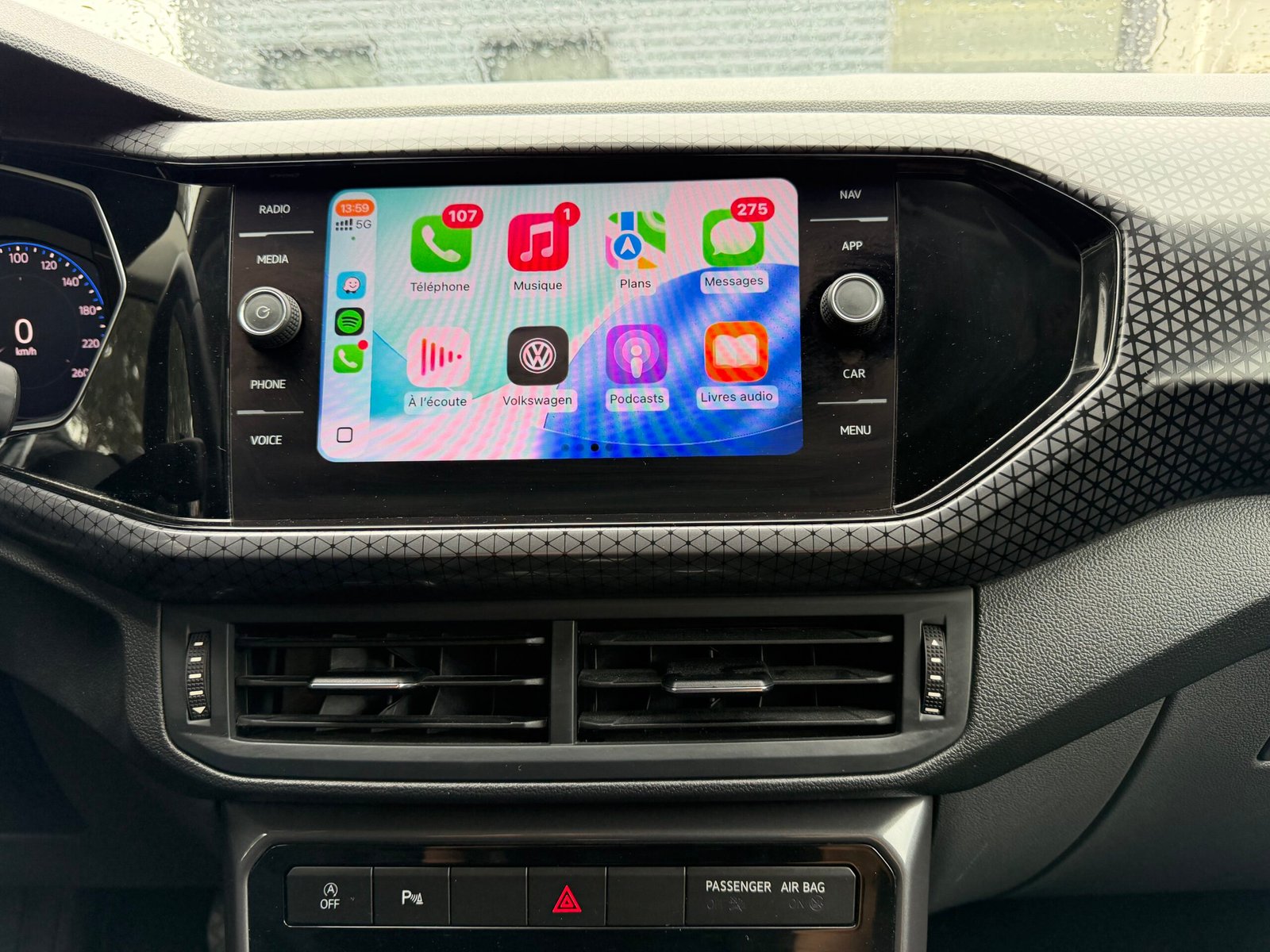 VOLKSWAGEN T-Cross 1.0 TSI DSG7 116 cv Boîte auto CARAT 1 ÈRE MAIN , ENTRETIEN FULL VOLKSWAGEN