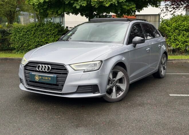 AUDI A3 Série 3 Phase 2 Sportback 1.6 TDI 16V S-Tronic7 S&S 116 cv Boîte auto Midnight Series