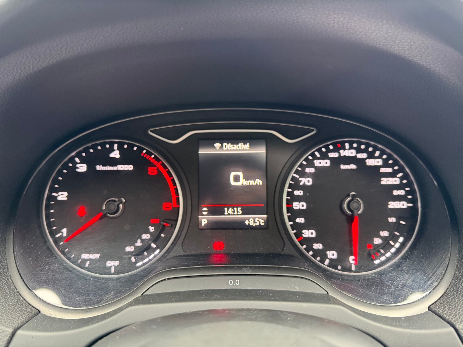 AUDI A3 Série 3 Phase 2 Sportback 1.6 TDI 16V S-Tronic7 S&S 116 cv Boîte auto Midnight Series