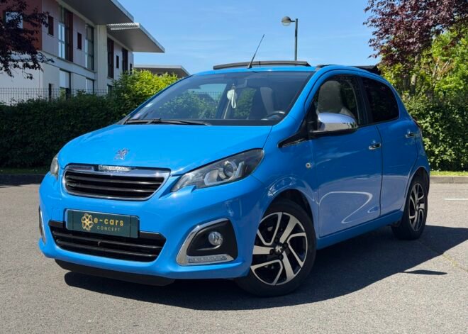 PEUGEOT 108 – 5 Portes TOP 1.2 VTi 12V 82 cv Allure Top
