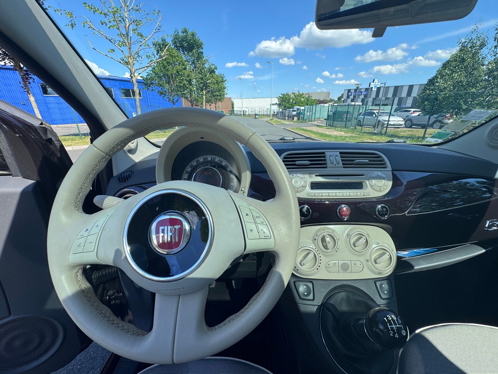 FIAT 500 1.2 (phase 2) 1.2 MPi 69 ch « Lounge »