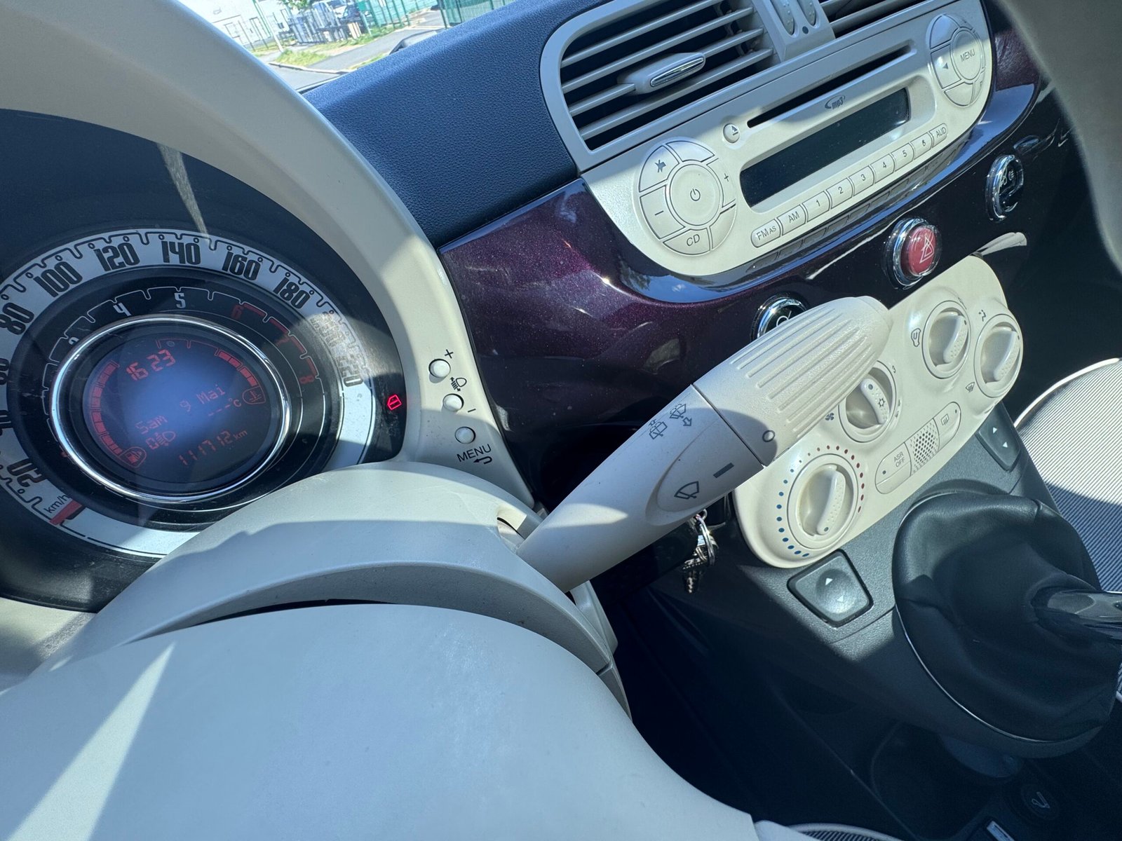 FIAT 500 1.2 (phase 2) 1.2 MPi 69 ch « Lounge »
