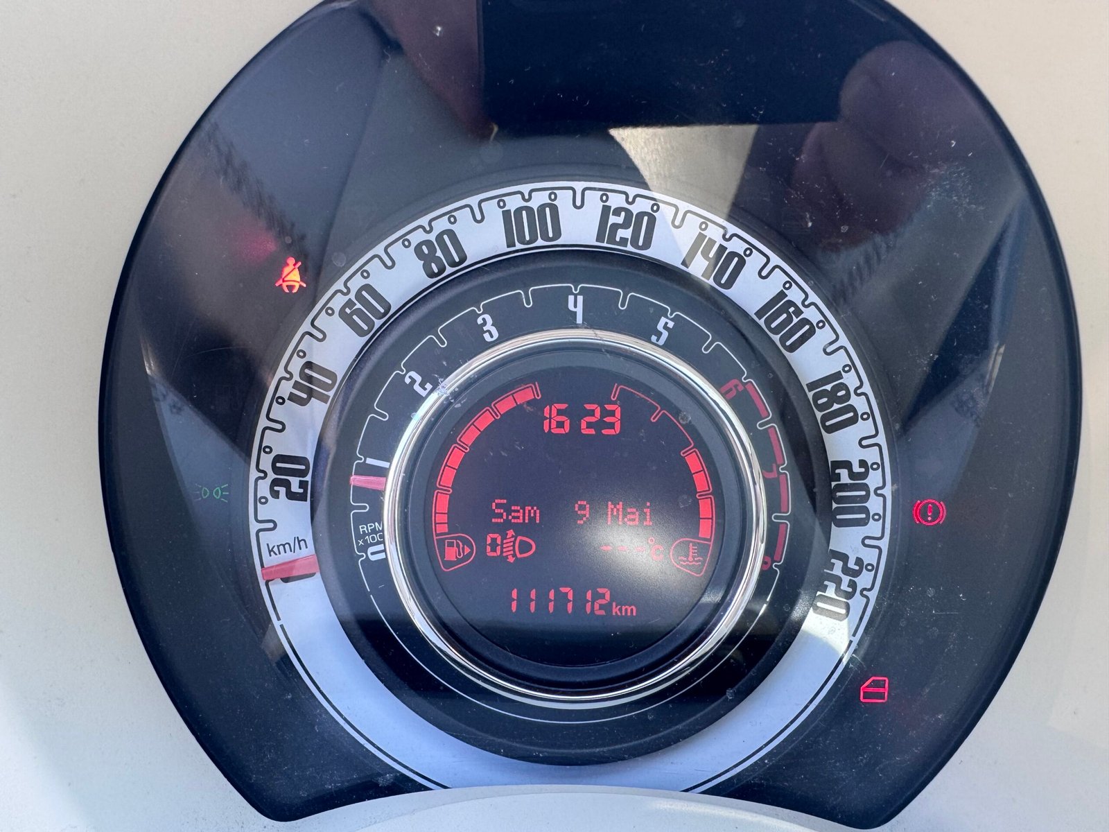 FIAT 500 1.2 (phase 2) 1.2 MPi 69 ch « Lounge »