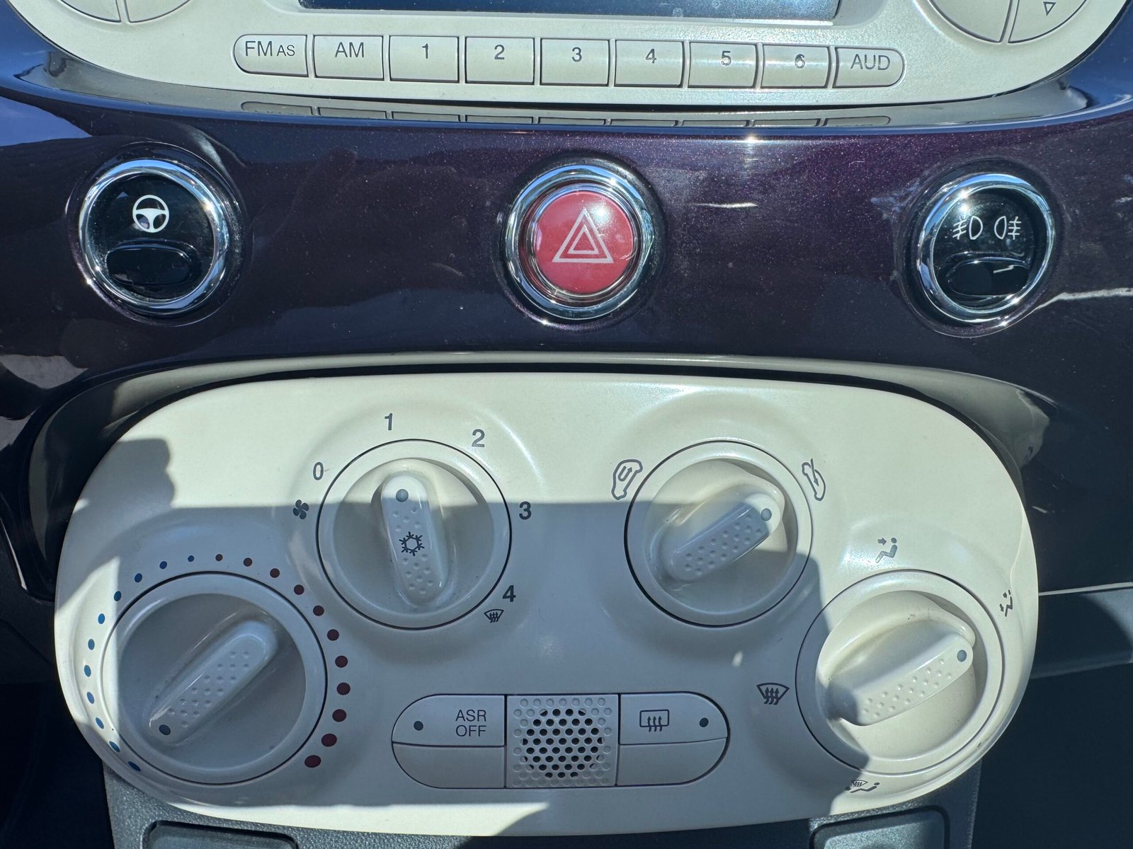 FIAT 500 1.2 (phase 2) 1.2 MPi 69 ch « Lounge »