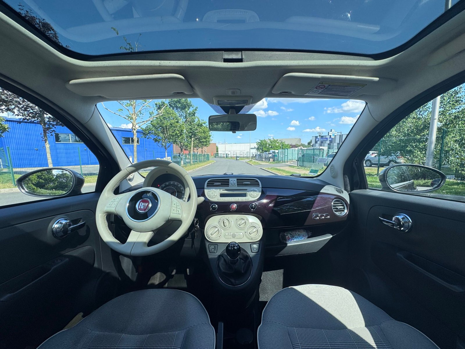 FIAT 500 1.2 (phase 2) 1.2 MPi 69 ch « Lounge »