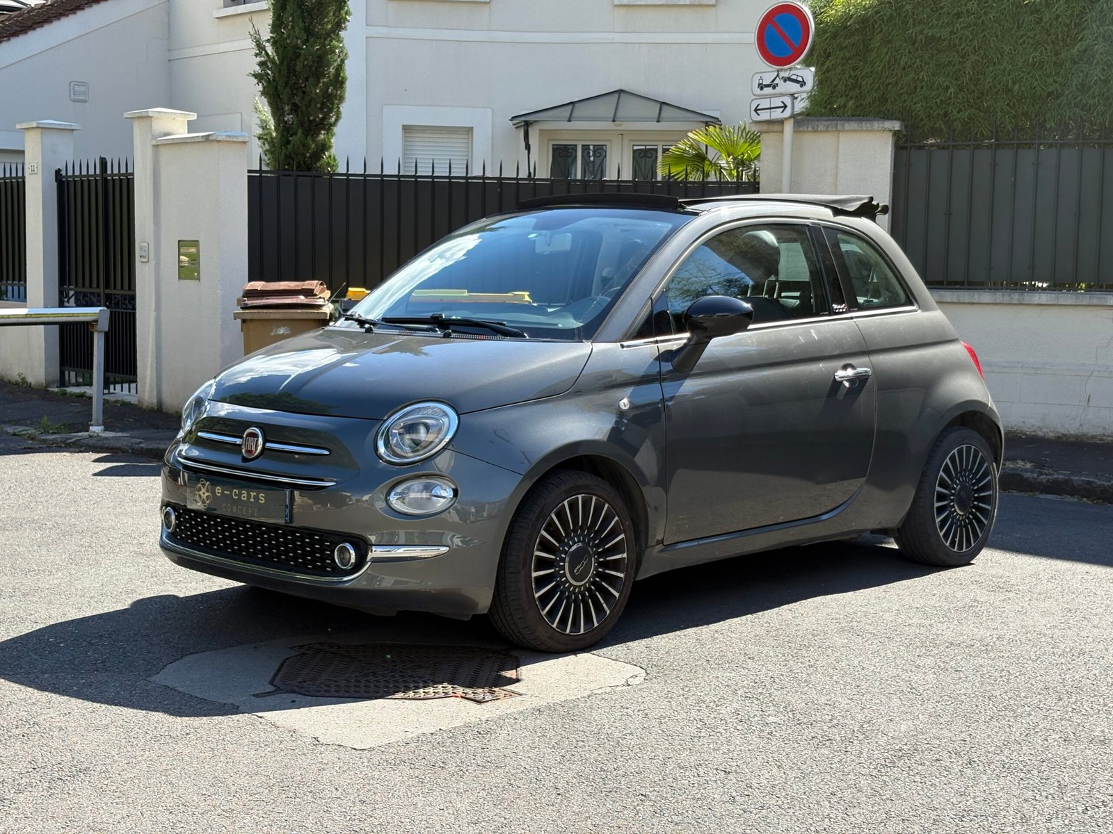 Fiat 500 c cabriolet finition lounge twinair dualogic boîte auto 85ch