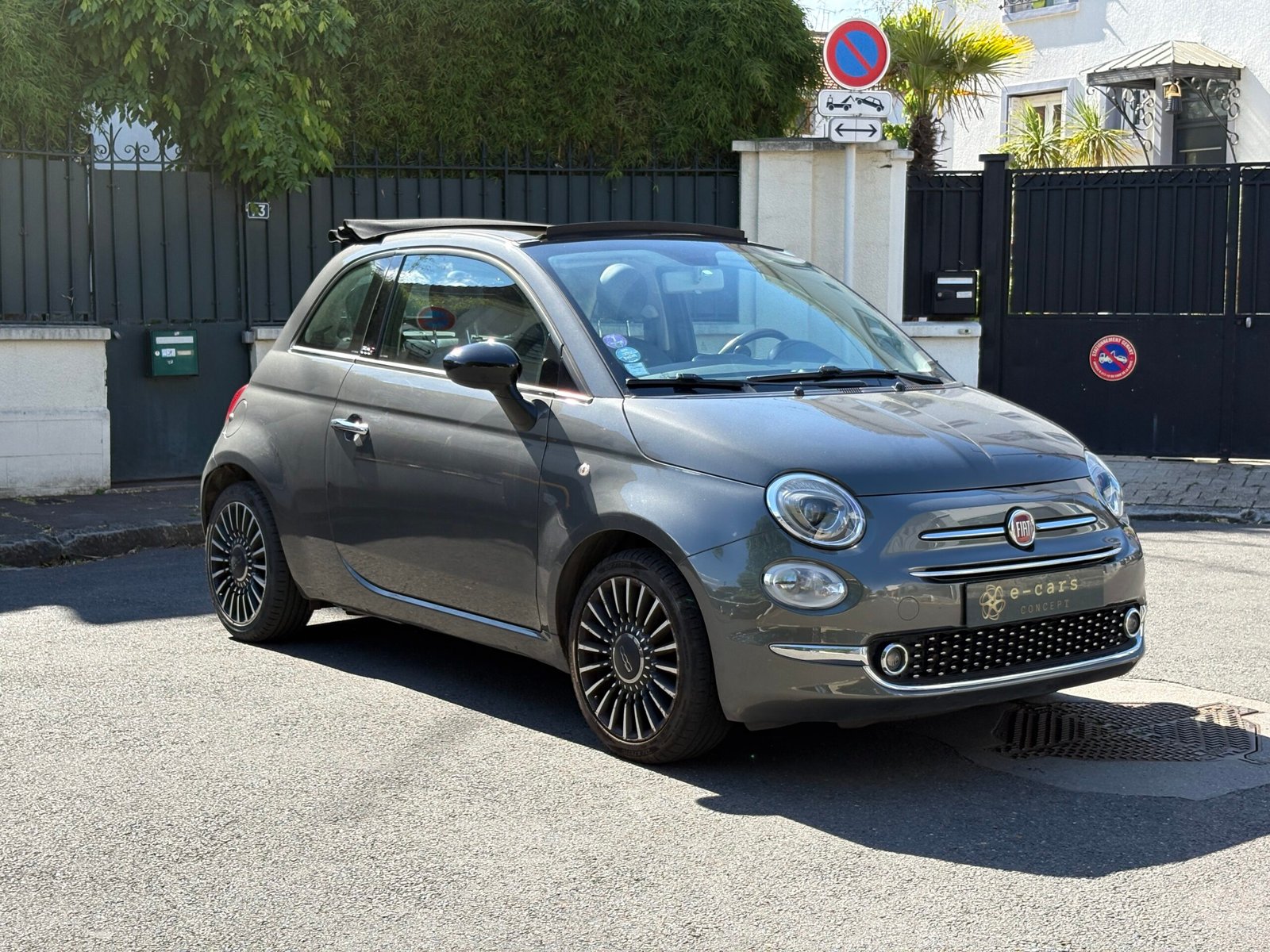 Fiat 500 c cabriolet finition lounge twinair dualogic boîte auto 85ch