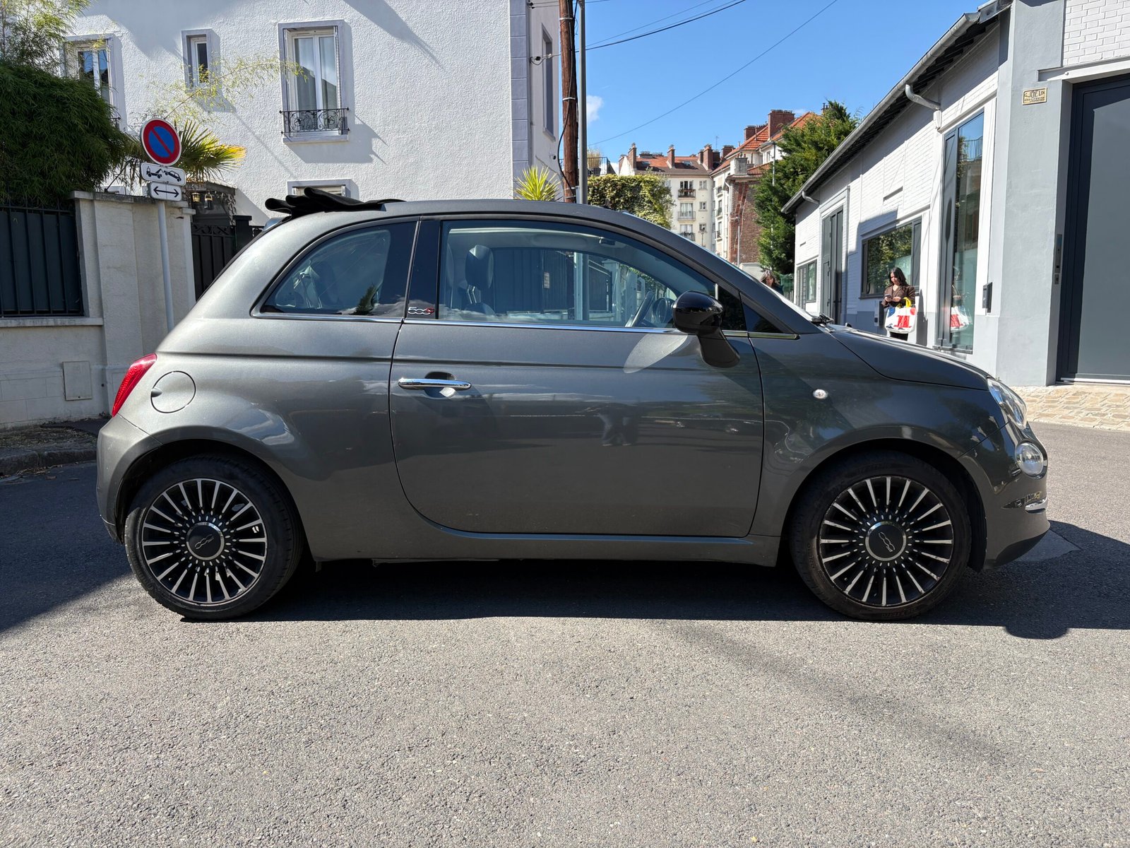 Fiat 500 c cabriolet finition lounge twinair dualogic boîte auto 85ch