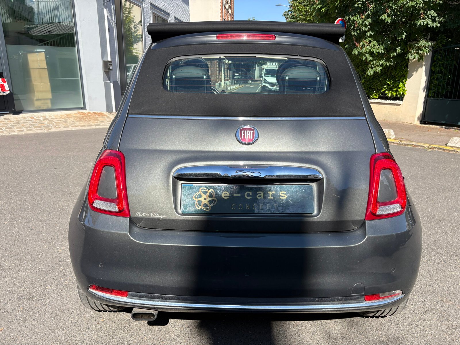 Fiat 500 c cabriolet finition lounge twinair dualogic boîte auto 85ch