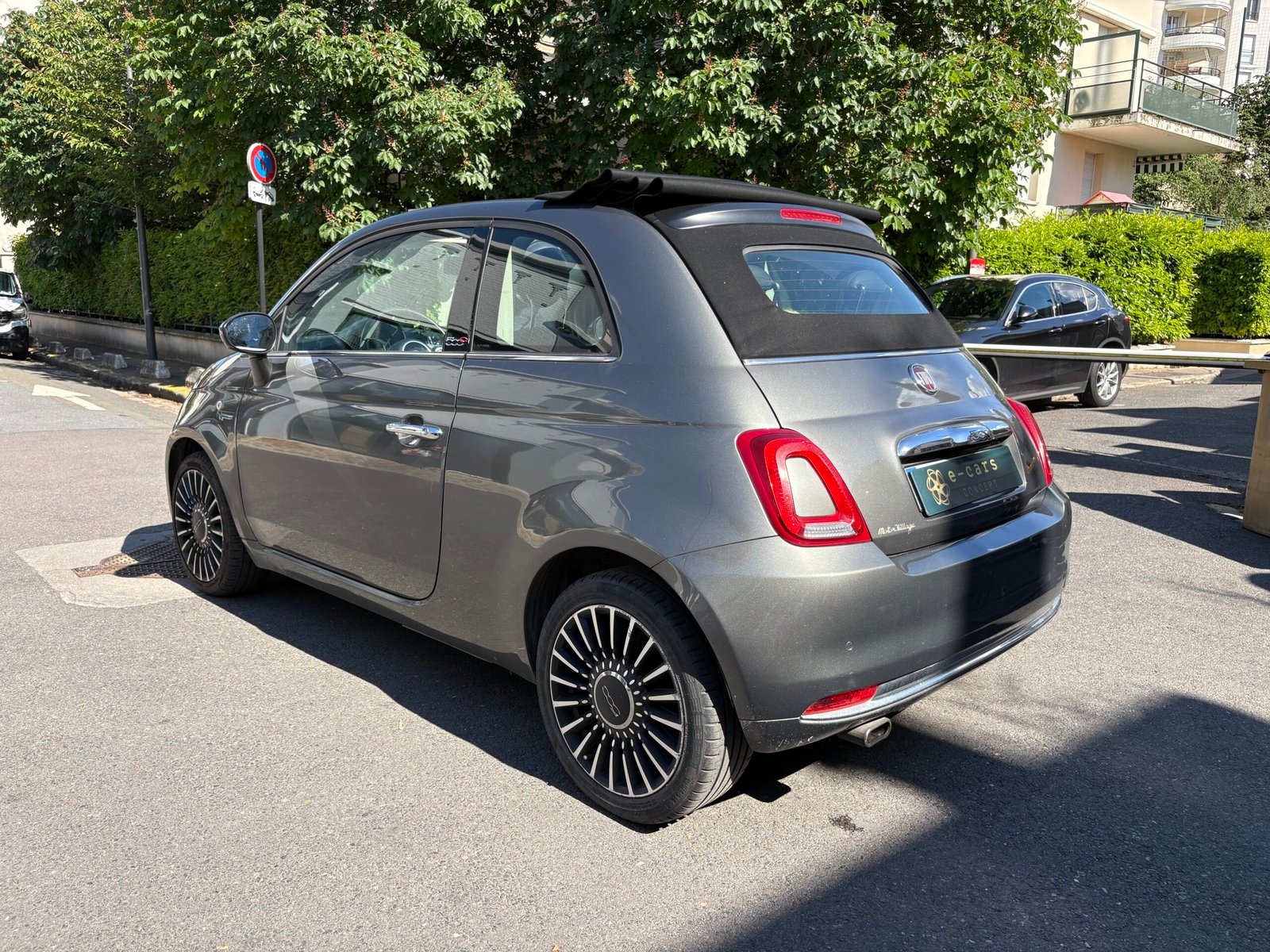 Fiat 500 c cabriolet finition lounge twinair dualogic boîte auto 85ch
