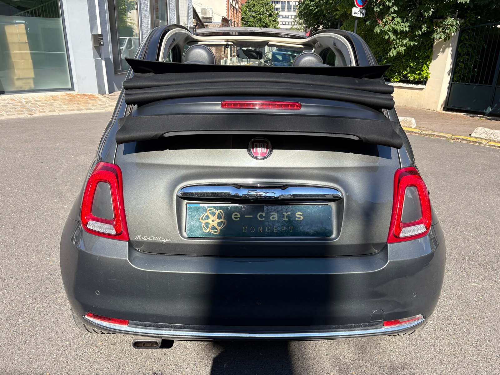 Fiat 500 c cabriolet finition lounge twinair dualogic boîte auto 85ch