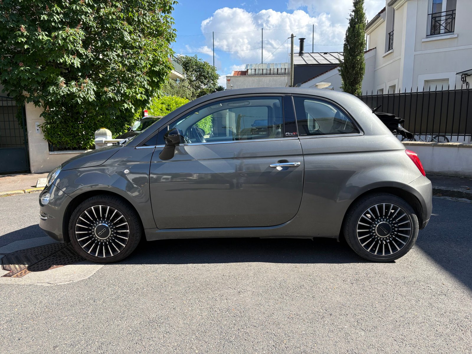 Fiat 500 c cabriolet finition lounge twinair dualogic boîte auto 85ch