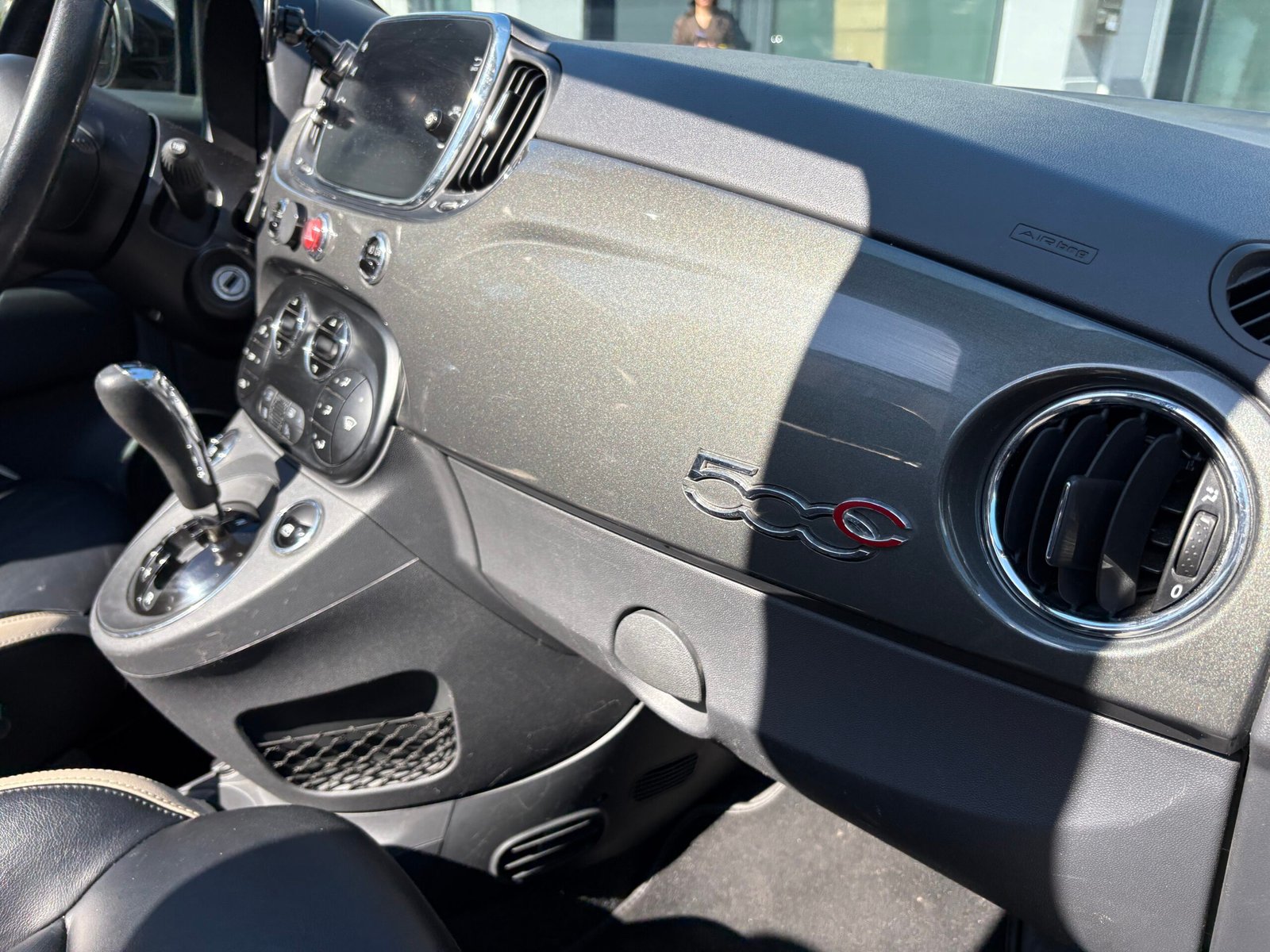 Fiat 500 c cabriolet finition lounge twinair dualogic boîte auto 85ch
