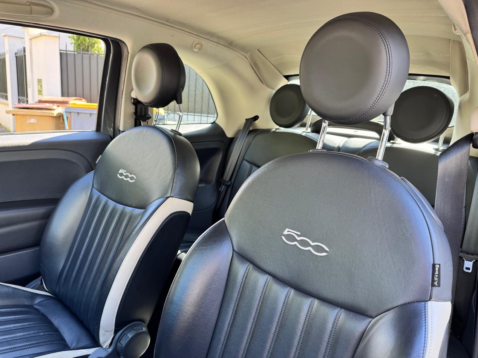 Fiat 500 c cabriolet finition lounge twinair dualogic boîte auto 85ch