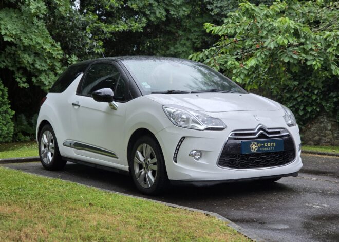 CITROËN DS 3 – 1.6 VTi 120ch BVM5 Finition SO CHIC