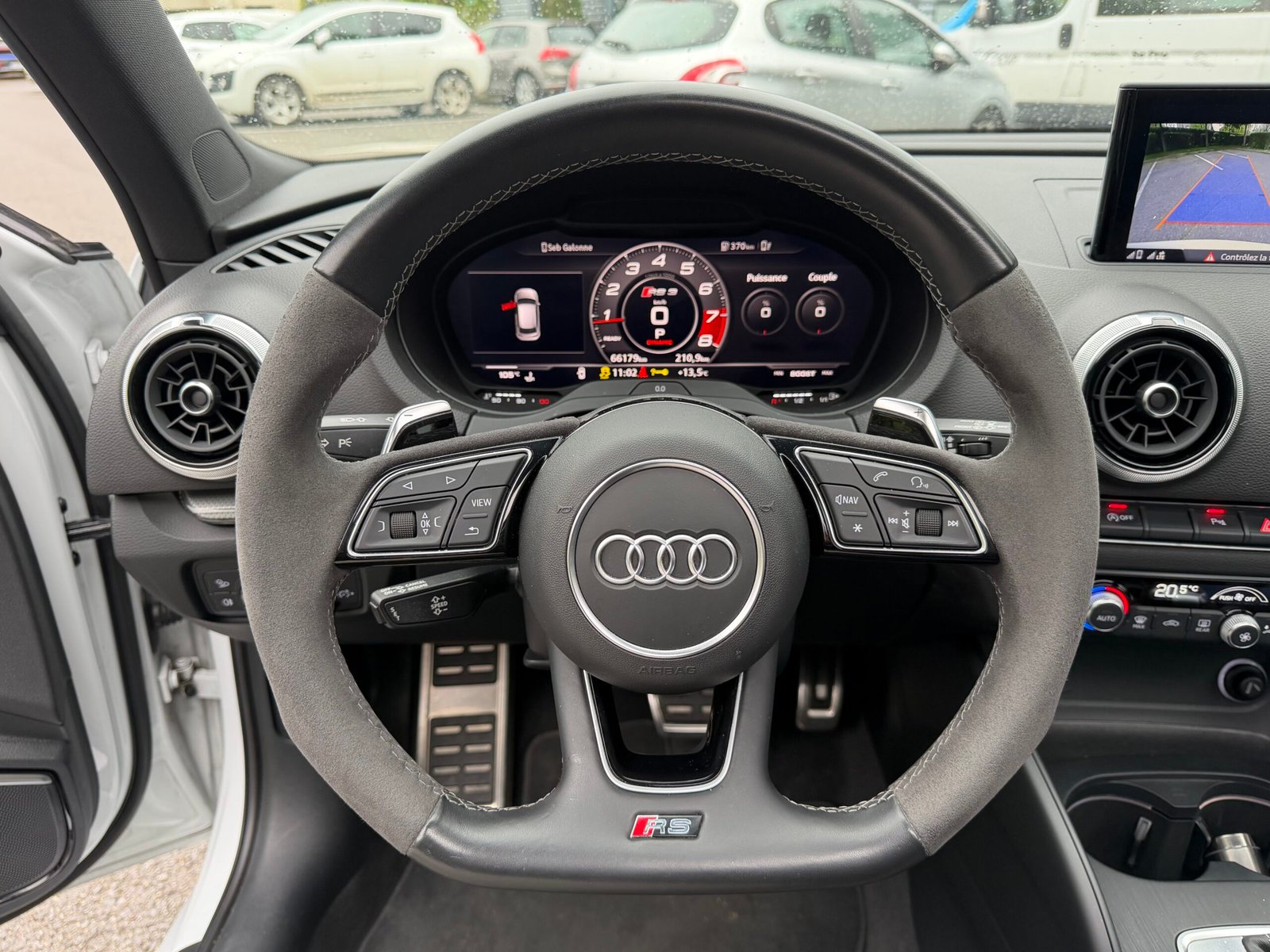 AUDI RS3 DAZA Phase 2 Sportback 2.5 TFSi 20V GPF Quattro S-Tronic 400 cv Boîte auto / Suivi Audi / Origine France / Bang & Olufsen / Virtual Cockpit / Toit ouvrant / Sièges RS