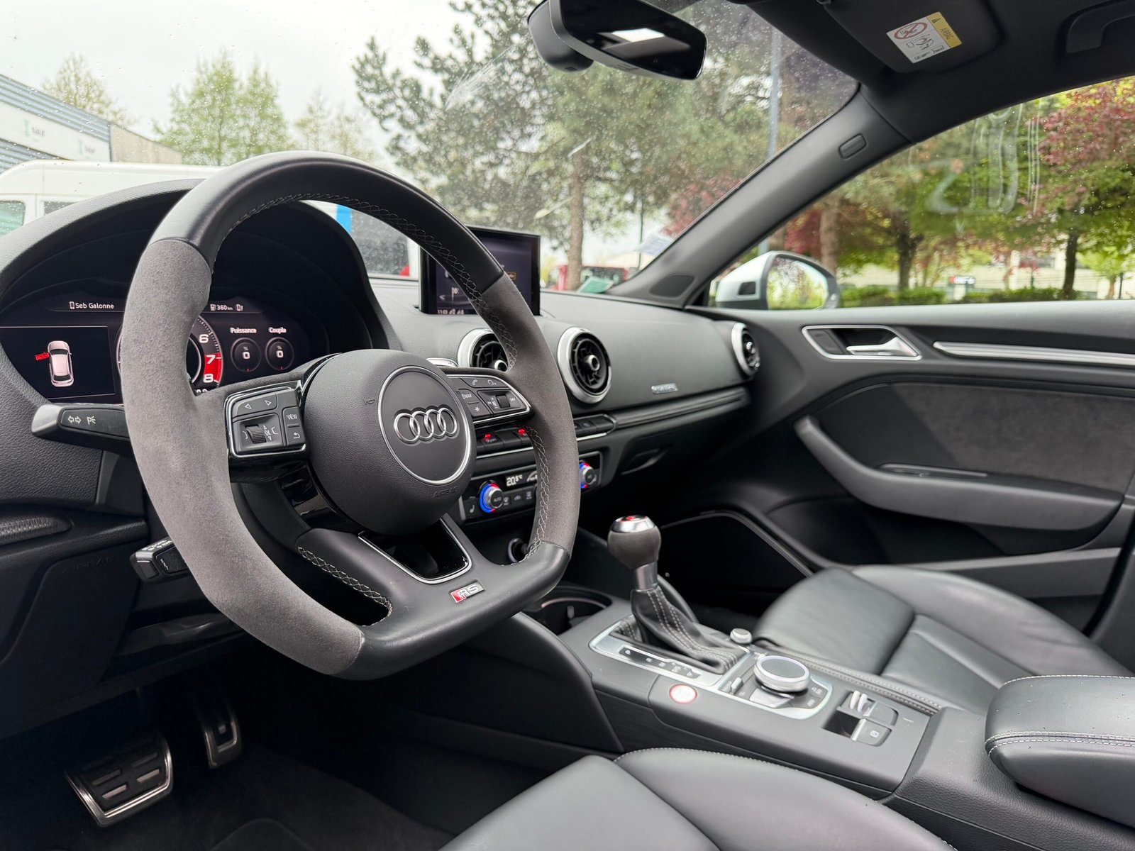 AUDI RS3 DAZA Phase 2 Sportback 2.5 TFSi 20V GPF Quattro S-Tronic 400 cv Boîte auto / Suivi Audi / Origine France / Bang & Olufsen / Virtual Cockpit / Toit ouvrant / Sièges RS