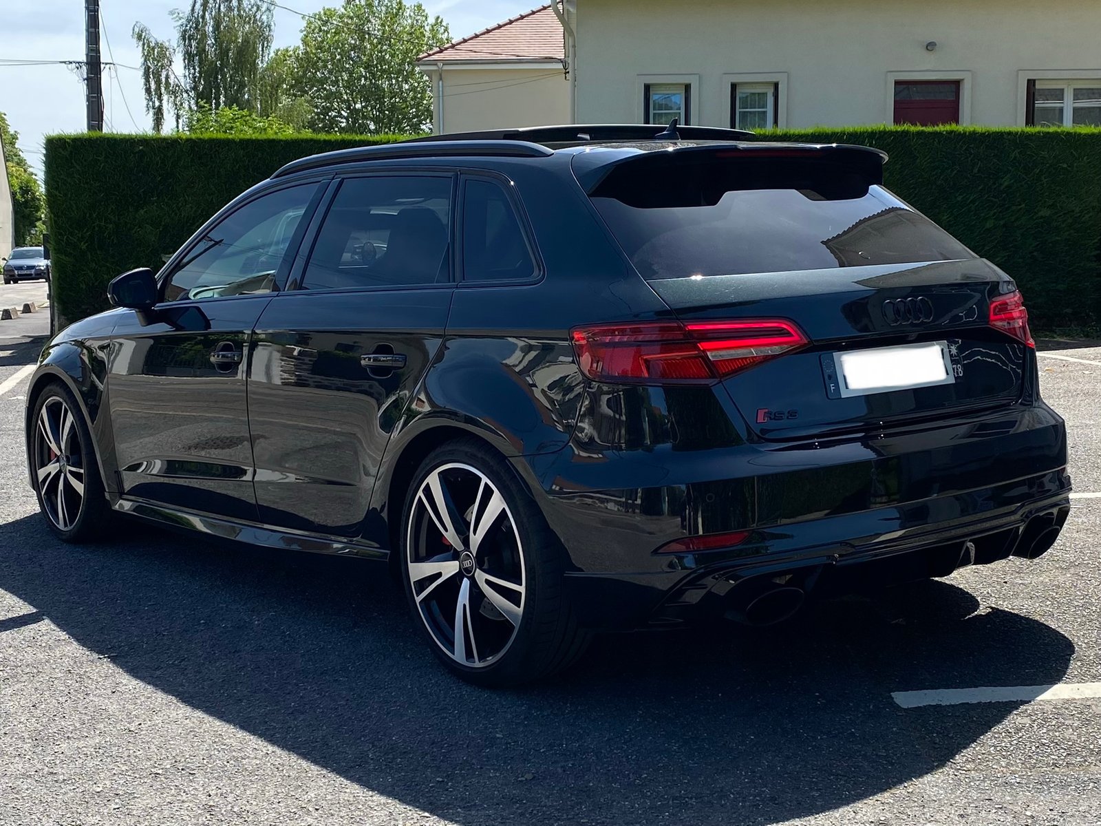 AUDI RS3 Stage 2 8V Black Panthere Phase 2 Sportback 2.5 TFSi Quattro S-Tronic 500 cv Boîte auto