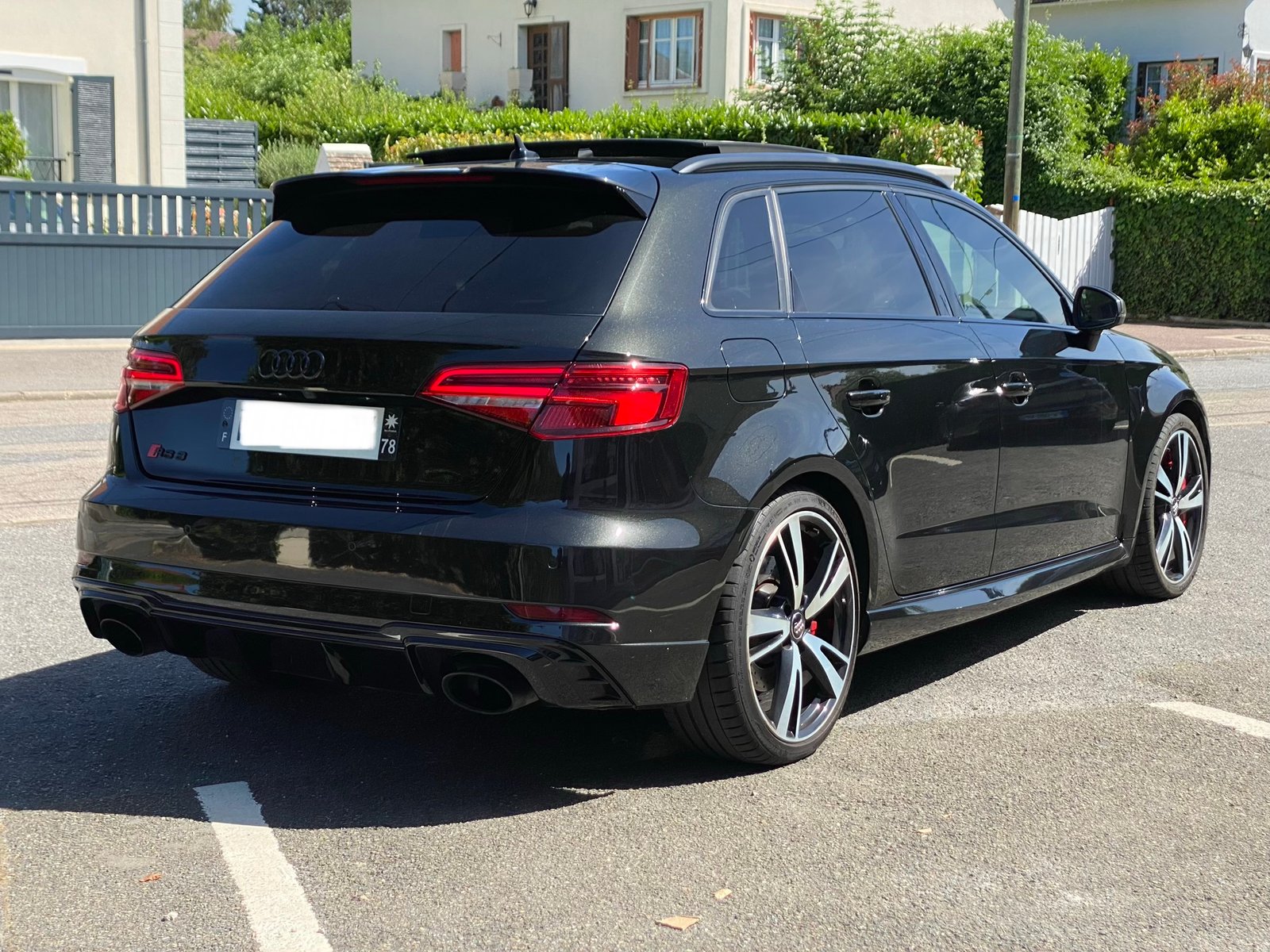 AUDI RS3 Stage 2 8V Black Panthere Phase 2 Sportback 2.5 TFSi Quattro S-Tronic 500 cv Boîte auto