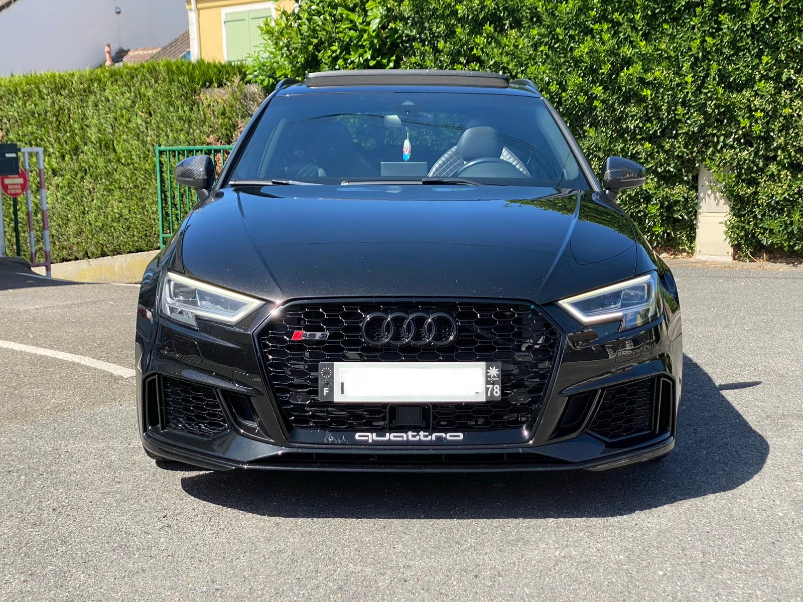 AUDI RS3 Stage 2 8V Black Panthere Phase 2 Sportback 2.5 TFSi Quattro S-Tronic 500 cv Boîte auto