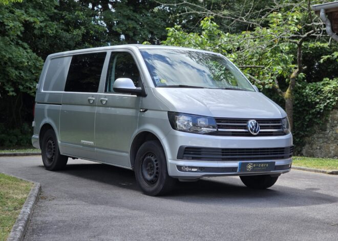 VOLKSWAGEN TRANSPORTER PRO CAB Aménagé – 2.0 TDi 140ch DSG7 BUSINESS LINE