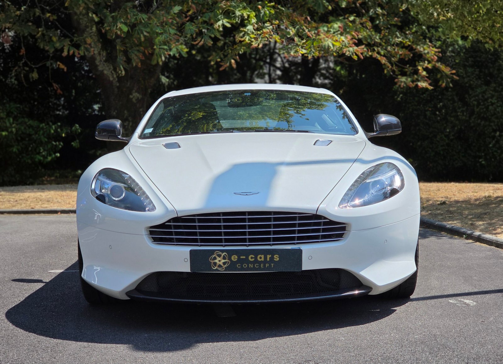 ASTON MARTIN DB9 CARBON WHITE – 6.0 V12 517ch BVA Touchtronic 2