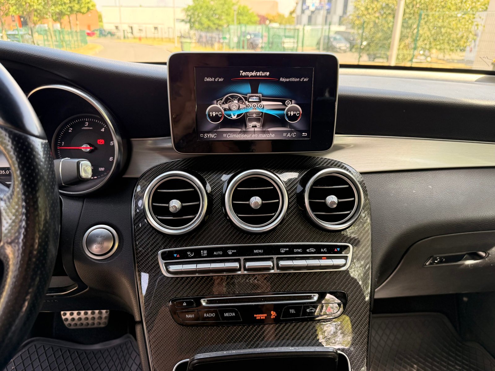 MERCEDES-BENZ Classe GLC Coupé 250 d 2.1 d 4MATIC 9G-Tronic 204 cv Boîte auto / Sportline