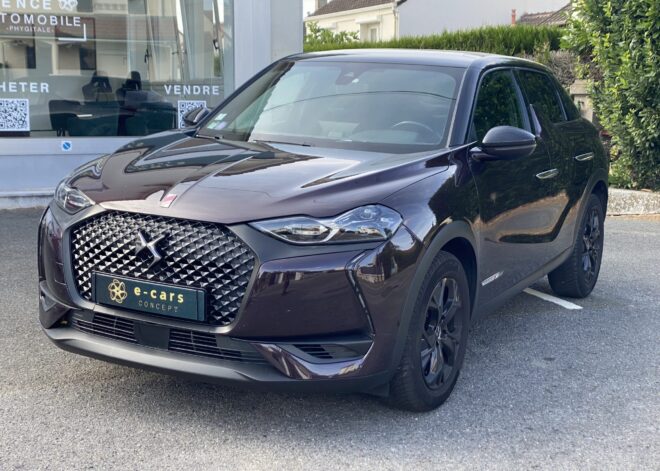 DS DS3 Crossback Performance Line 1.2 THP Puretech EAT8 131 cv Boîte auto