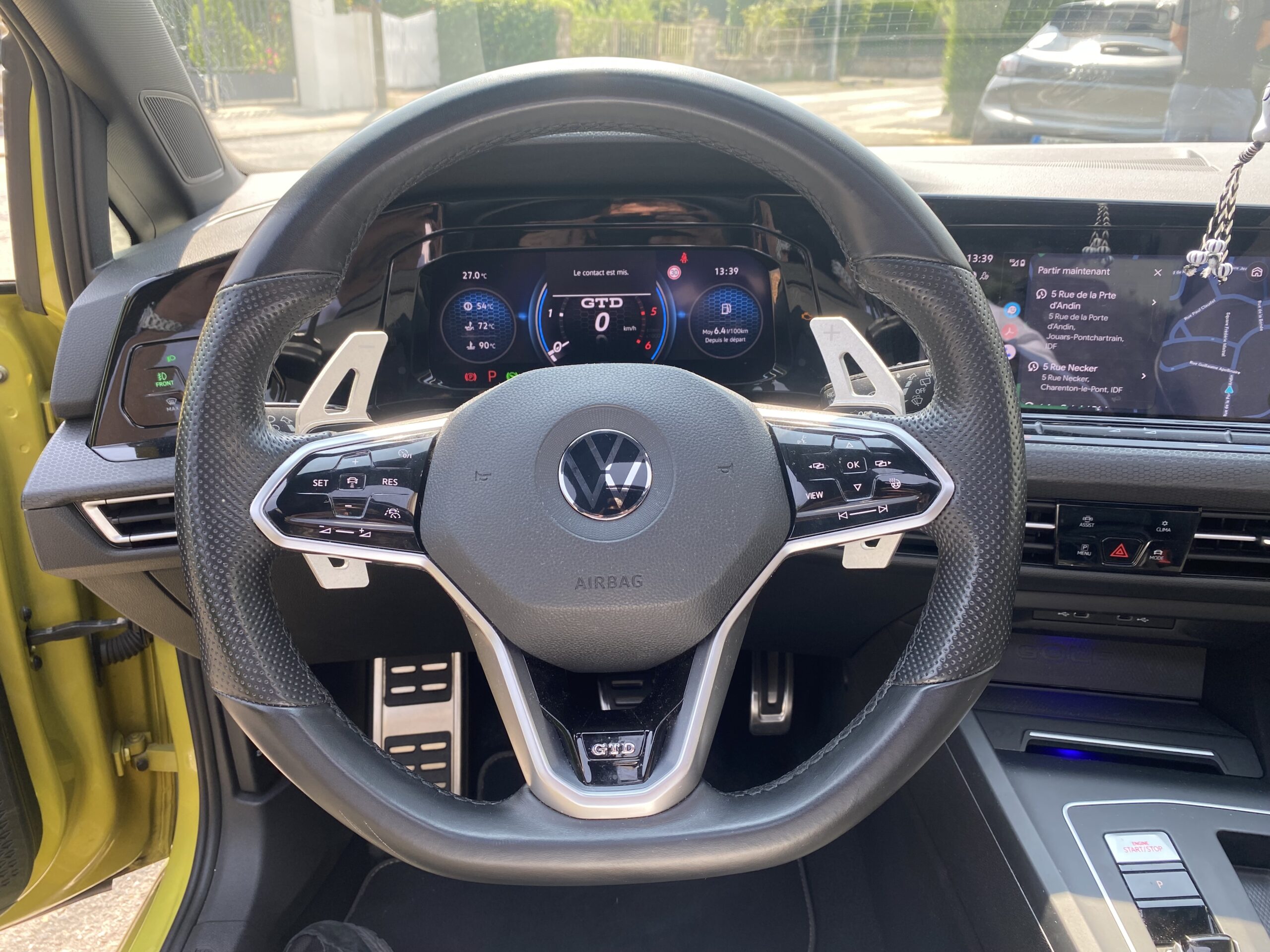 VOLKSWAGEN Golf 8 VIII GTD 2.0 TDi DSG7 200 cv Boîte auto