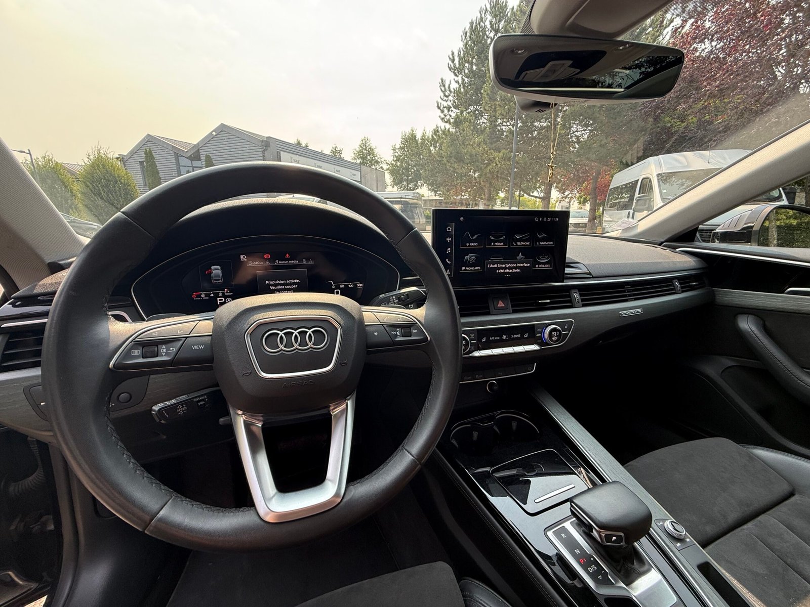 AUDI A5 II Avus Sportback Quattro Phase 2 45 2.0 TFSi 16V Mild Hybrid S-Tronic7 265 cv Boîte auto Toit ouvrant