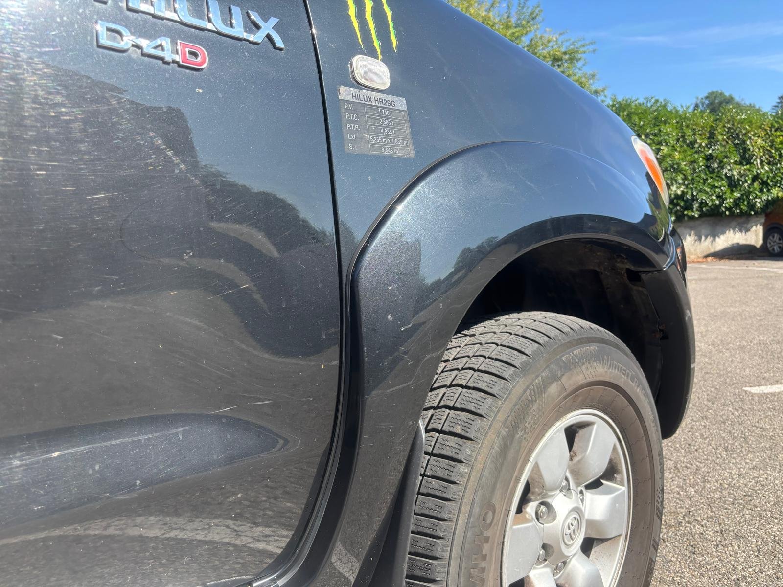 TOYOTA Hilux 2.5 D-4D 16V Xtra cabine Pickup long 4WD 120 cv